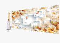 نمای بیرونی 3.29 متر ارتفاع 3D دستگاه چاپ دیواری عمودی با جوهر RoHS