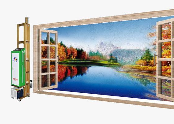 2880dpi چاپگر دیواری شیشه ای با دقت بالا چاپ دیواری