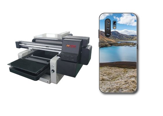 پرینتر کامل اتوماتیک 5 رنگ 60x40cm 120w Uv تختخواب تخت