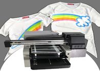 USB3.0 Cmykw Multicolor Uv Flatbed Printing Machine تی شرت پارچه الیاف دیجیتال پارچه با استفاده از