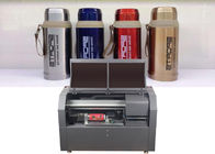 چاپگر اتوماتیک Cmykw Cylinder Uv Printer 5 Colors Bottle Label Painting Printing طول چاپ 150-300 میلی متر