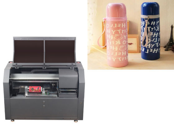 نقاشی چاپگر سیلندر UV 1200dpi روی فلز شیشه ای سرامیک فلزی
