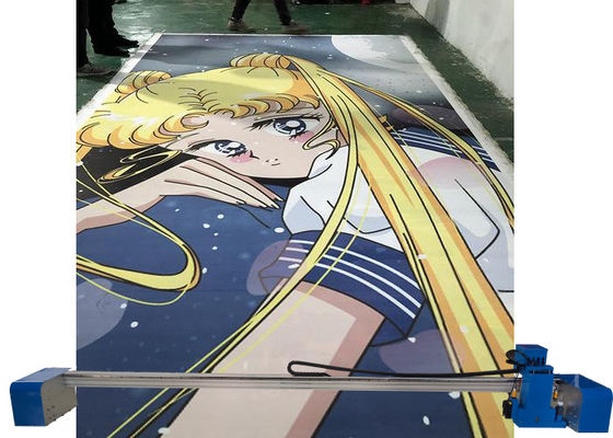 Cmykw 5 Colors Uv Ink Multifunction Flatbed Printer for Parking Floor Ground Ground Print