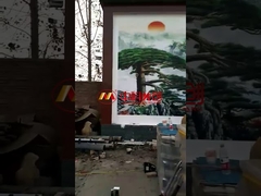 Mural Printing Machine Outdoor Sliced Painting For Large Picture